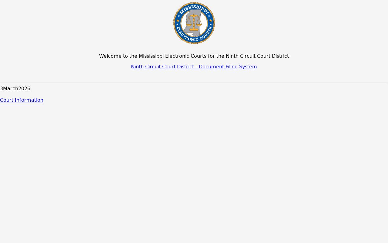 Warren County court docket Ninth Circuit MEC access page